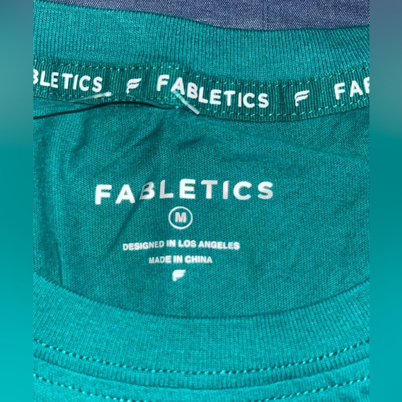 Fabletics NWT Cotton Tank - Fairway Green - Medium - Picture 7 of 8